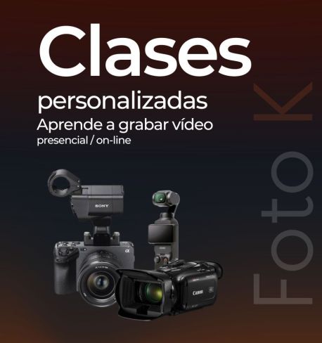 Aprende a usar tu cámara, clases personalizadas