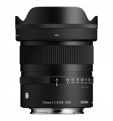 SIGMA 15mm F1.4 DC Contemporary | Escoge tu montura