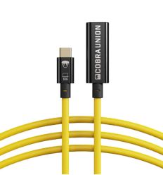 COBRA TETHER | Alargador Usb-C Hembra (10m) 10Gbit/s Yellow