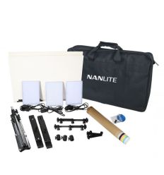 Kit Nanlite Compact 20T Mini Estudio LED Producto 5600K - Foto K