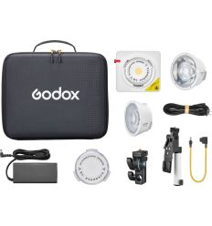 Godox Foco LED ML100 Bicolor + Accesorios Kit 2