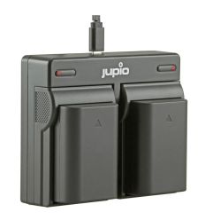 Cargador doble JUPIO para Olympus