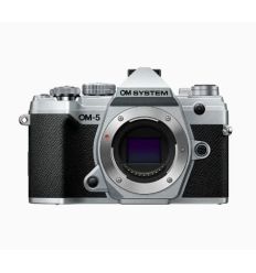 Cámara OM System OM-5 + 14-14 EZ SILVER  2ª Mano ***