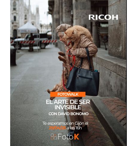 Fotowalk El arte de ser invisible por David Bonomo y RICOH