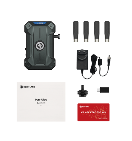 Hollyland Pyro Ultra RX | Receptor inalámbrico 4K60 profesional