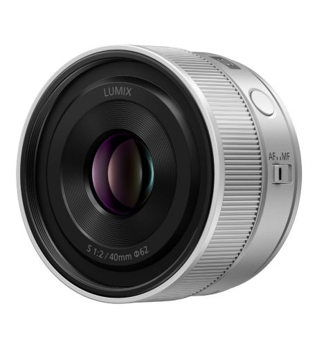 Panasonic Lumix S 40mm Silver F2 S-S40 | Objetivo L-Mount Full Frame
