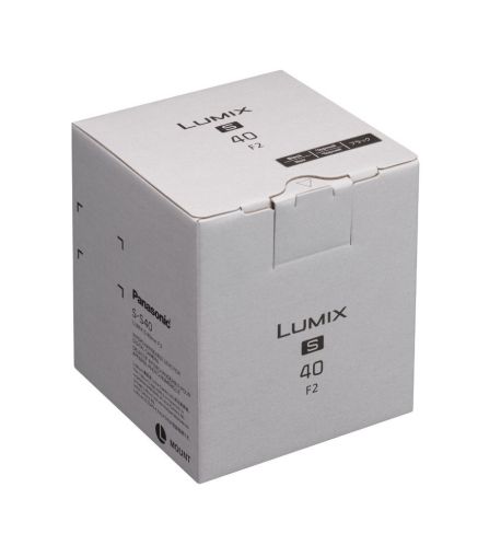 Panasonic Lumix S 40mm Silver F2 S-S40 | Objetivo L-Mount Full Frame