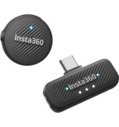 Insta360  Mic Air Kit de transmisor y receptor inalámbrico (2,4 GHz)