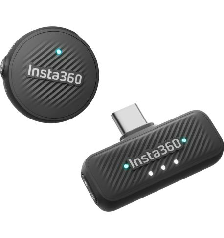 Insta360  Mic Air Kit de transmisor y receptor inalámbrico (2,4 GHz)