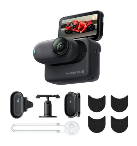 Insta360 GO 3S Motorcycle In-Helmet POV Bundle