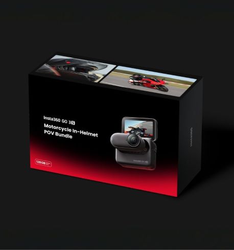 Insta360 GO 3S Motorcycle In-Helmet POV Bundle