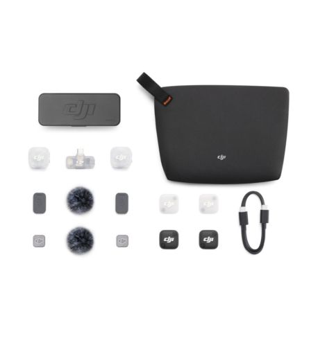 DJI Mic Mini 2 (2 TX + 1 Mobile RX + estuche de carga)