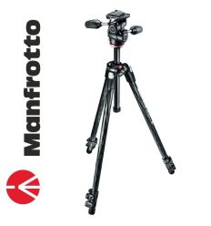 Manfrotto 290 Xtra Carbono + Rótula 3Way (MK290XTC3-3W)