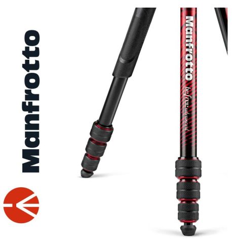 Manfrotto  Befree Advanced Twist Red MKBFRTA4RD-BH rótula bola