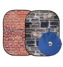 LASTOLITE FONDO PLEGABLE 1.8 X 2,10 M. RED BRICK / GREY STONE