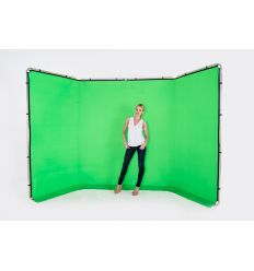 LASTOLITE FONDO PANORÁMICO 4 X 2,35 M. VERDE CHROMAKEY