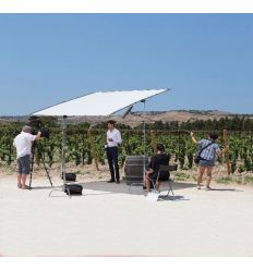 LASTOLITE Marco de aluminio Skylite 3 X 3 m 2