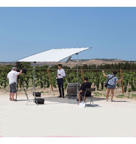 LASTOLITE Marco de aluminio Skylite 3 X 3 m