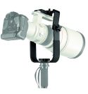 Manfrotto - Rótula para monópodes 393 para teleobjetivos
