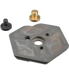 Manfrotto - Zapata rápida 030HAS hexagonal 1/4" 3/8" para Hasselblad 2