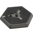 Manfrotto - Zapata rápida 130-14 hexagonal 1/4" 