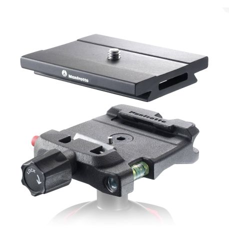 Manfrotto - Adaptador a zapata rápida Q6 - Arca 