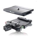 Manfrotto - Adaptador a zapata rápida Q6 - Arca 