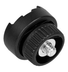 Manfrotto - Zapata para flash con rosca 1/4 2