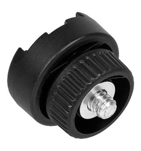 Manfrotto - Zapata para flash con rosca 1/4