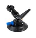 Manfrotto - Ventosa con base plana con conector de 16mm orientable