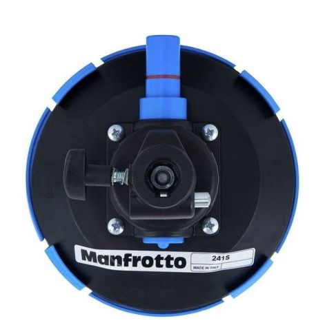 Manfrotto - Ventosa con base plana con conector de 16mm 