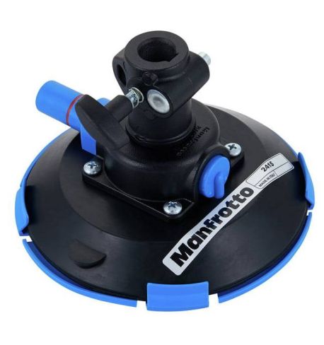 Manfrotto - Ventosa con base plana con conector de 16mm 