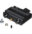 Manfrotto - Adaptador para zapata rápida corredera. Incluye zapata 501PL