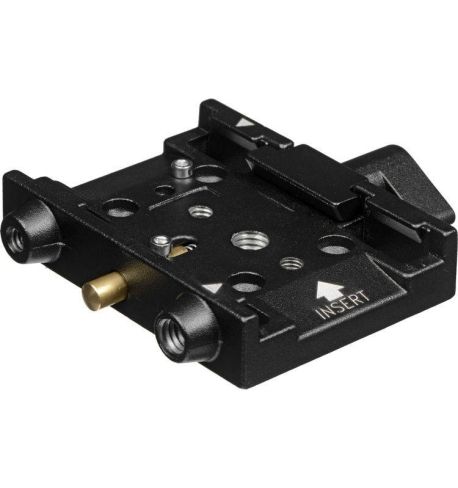 Manfrotto - Adaptador para zapata rápida corredera. Incluye zapata 501PL