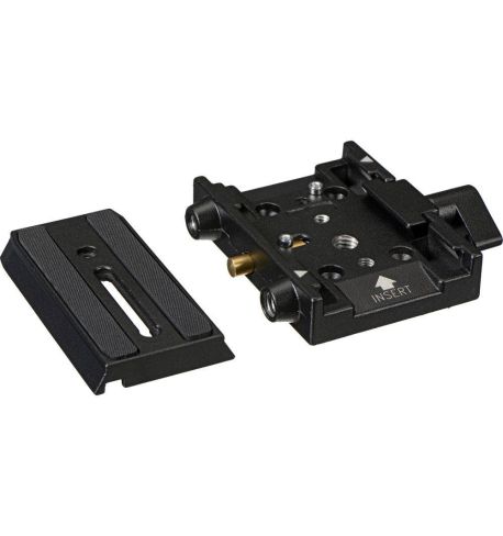 Manfrotto - Adaptador para zapata rápida corredera. Incluye zapata 501PL