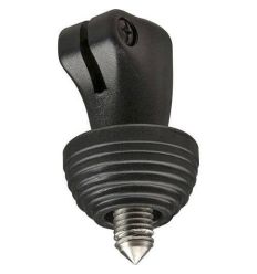 Manfrotto - Pie reversible goma/clavo para tubo D11,6 juego de 3