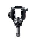 Manfrotto - Rótula video MVH500A con zapata rápida 500PLONG. Semi esfera 60mm
