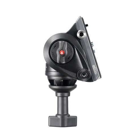 Manfrotto - Rótula video MVH500A con zapata rápida 500PLONG. Semi esfera 60mm