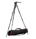 Manfrotto - Kit video con trípode fibra de carbono MPRO 535 + rótula 526
