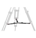 Manfrotto - Trípode de vídeo con patas dobles. Para semiesfera 100/75 Carbono. Estabilizador a media altura