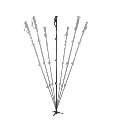 Manfrotto - Monópode video XPRO +. Aluminio 4 secciones. Base fluida 
