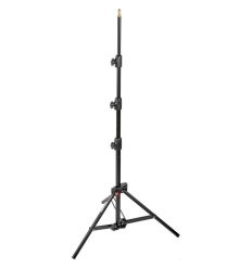 Manfrotto - Pie estudio neumático Mini Compact Stand. 4 secc. Altura 211cm. Negro
