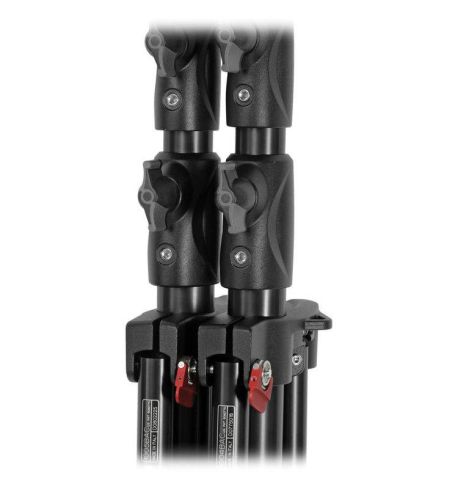 Manfrotto - Pack de 3 Pies de estudio 1005BAC Ranker Stand en negro