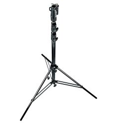 Manfrotto - Pie de estudio alta carga 3 secciones. Altura 333cm. Negro 