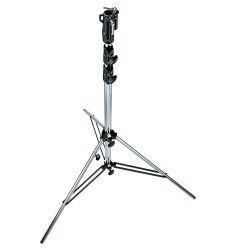 Manfrotto - Pie de estudio alta carga 3 secciones. Altura 333cm. Cromado 