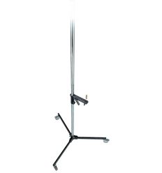 Manfrotto - Pie de estudio con ruedas tipo columna. Cromado 