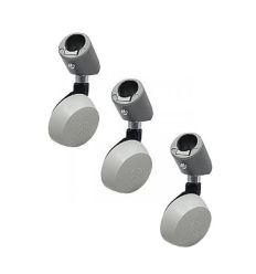 Manfrotto - Juego de tres ruedas de pequeño tamaño. Hembra 19mm