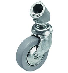 Manfrotto - Juego de tres ruedas de 80mm sin frenos. Hembra 22mm