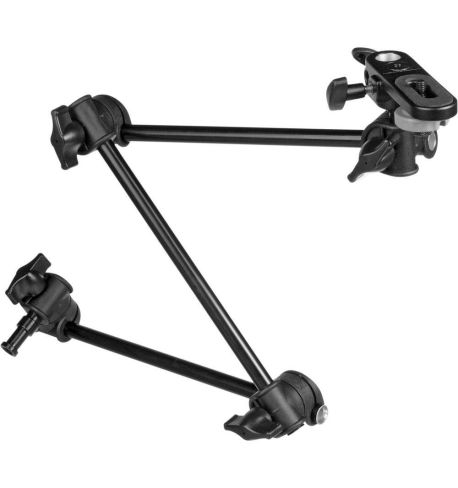 Manfrotto - Brazo articulado de 3 secciones con espigote y conector de cámara