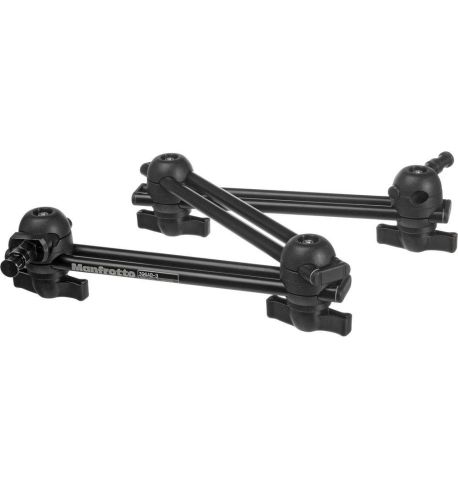 Manfrotto - Brazo articulado doble de 3 secciones con espigote 